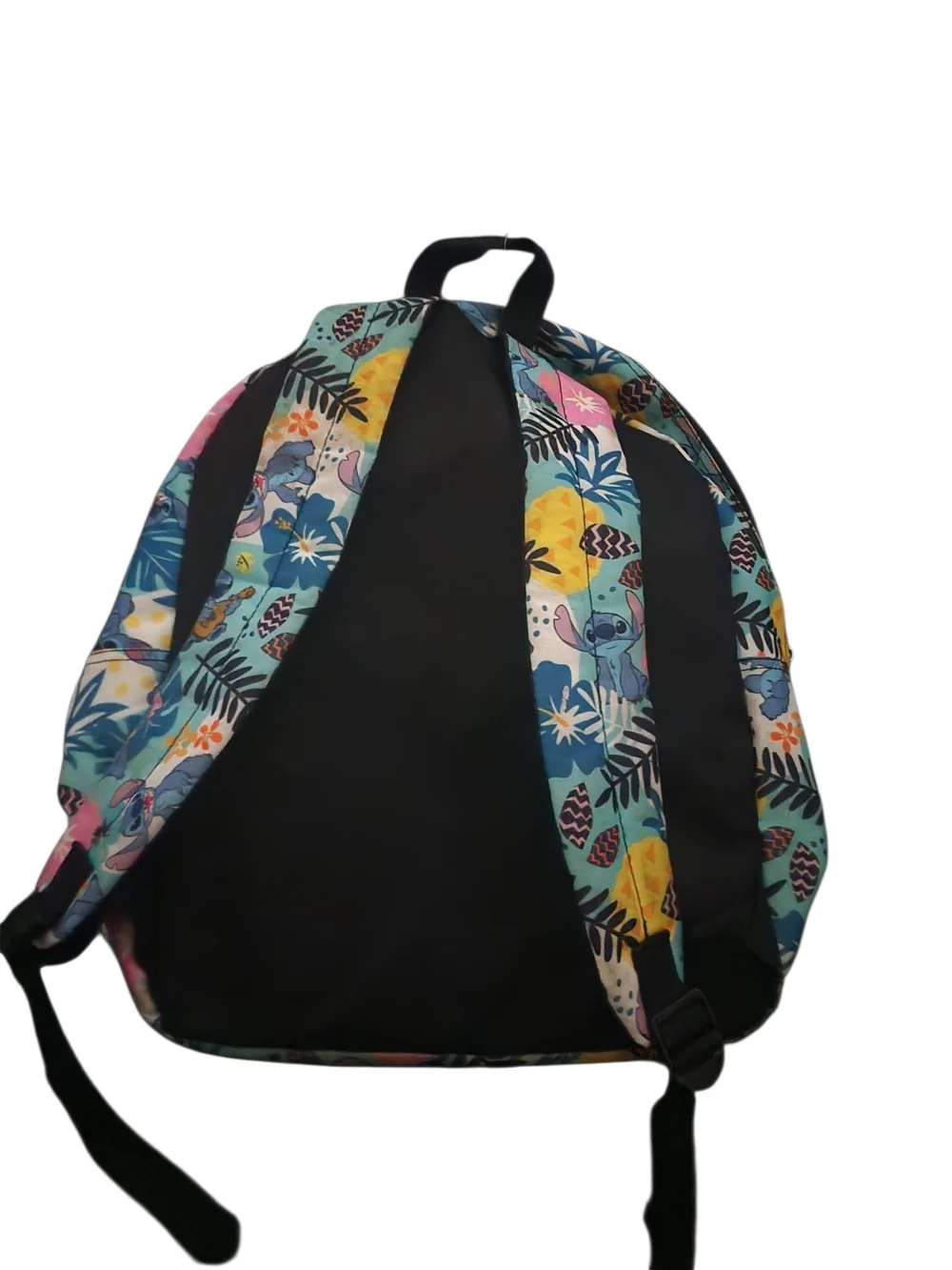 Tropical Blue Stitch Print Women's Backpack